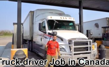 Truck driver Job in Canada