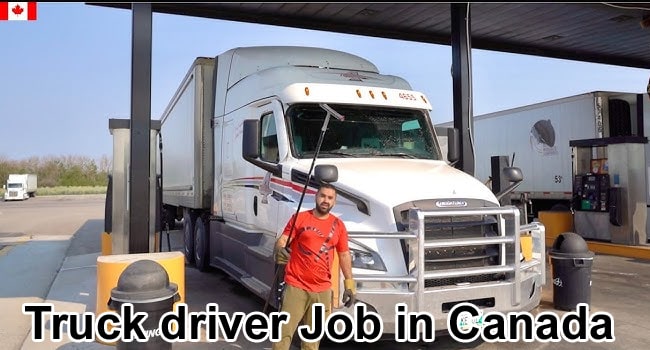 Truck driver Job in Canada