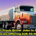 Long Haul Truck Driver Jobs in Canada 5 Vacancies Offering $28.50 Hourly