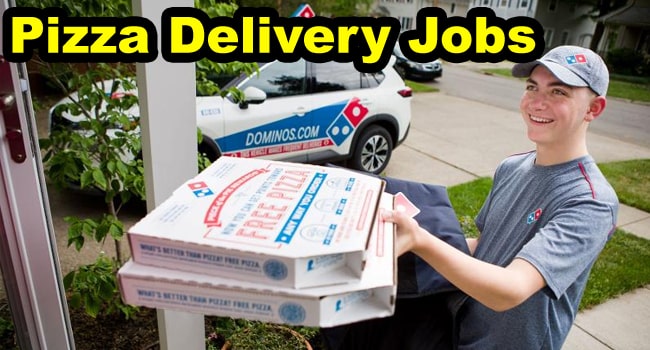 Pizza Delivery Driver Jobs In Canada 18$ Per Hour